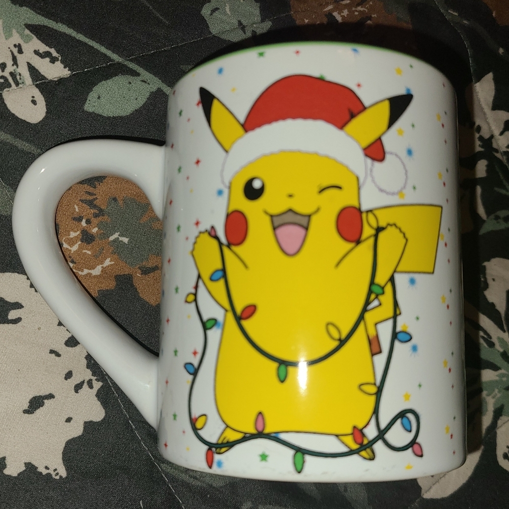 Santa Pokémon Pikachu Cup Coffee Tea Hot Cocoa 2021 Nintendo